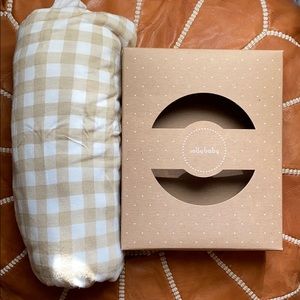 Solly Baby Creamy Gingham Wrap